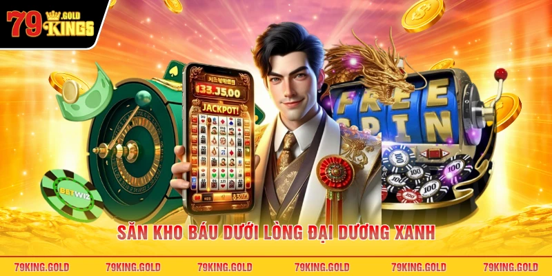 Săn kho báu dưới lòng đại dương xanh